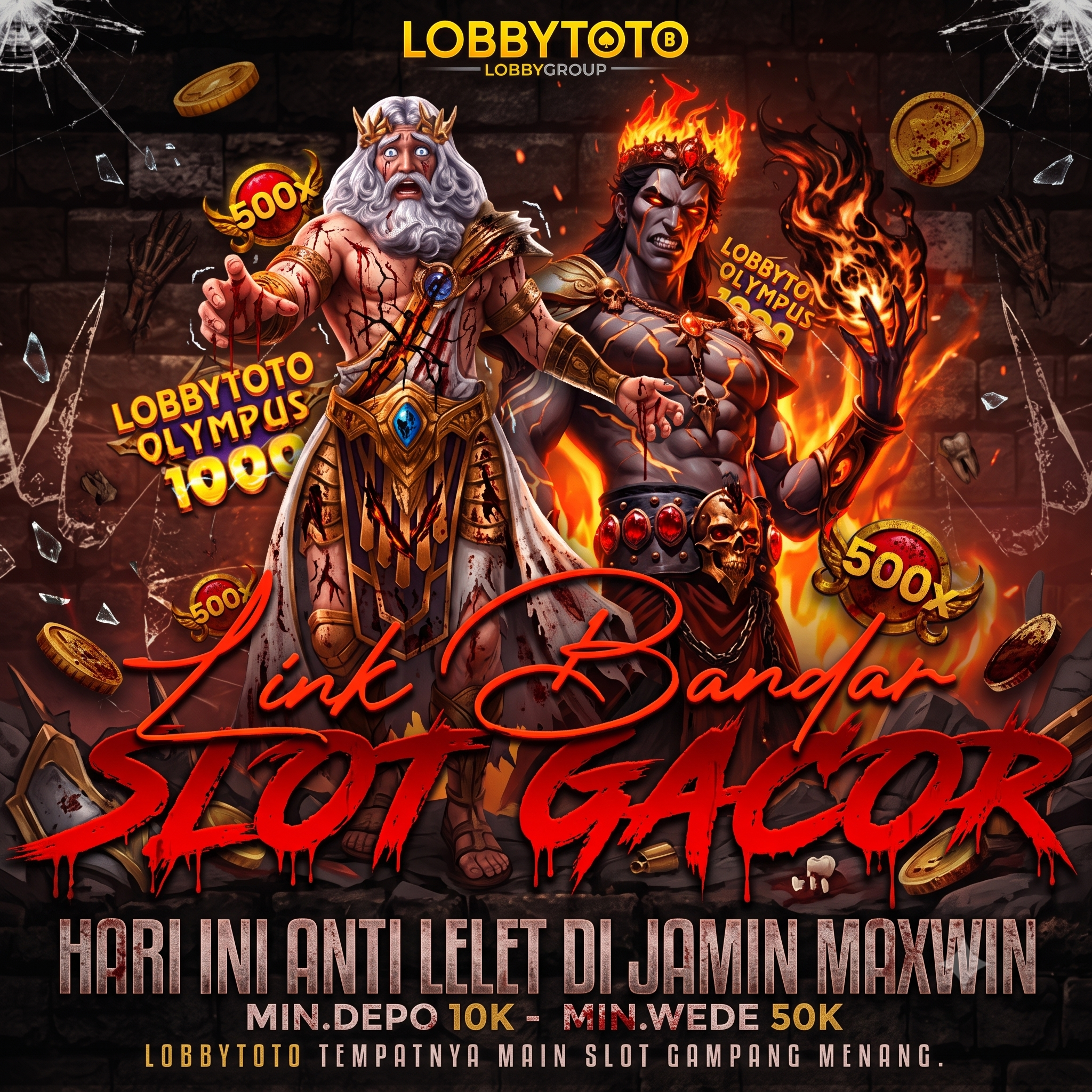 LOBBYTOTO > Link Situs Gacor Anti Lemot Asik Pecah x100 Dijamin Maxwin Setiap Hari Bandar Terbaik ini